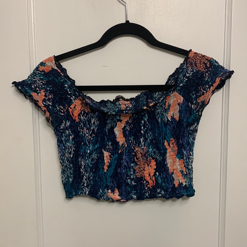 Cropped Stretchy Top